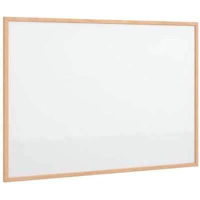 vidaXL Pizarra magnética con marco de madera de pino macizo 80x55 cm vidaXL Pizarra magnética con marco de madera de pino macizo 80x55 cm