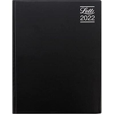 Letts of London Agenda 2022 Rhino A4 semana para ver con citas negro () Letts of London Agenda 2022 Rhino A4 semana para ver con citas negro ()