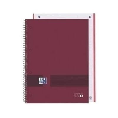 Oxford Cuaderno European Book Write&Erase Burdeos A4 (5 Unidades) Oxford Cuaderno European Book Write&Erase Burdeos A4 (5 Unidades)