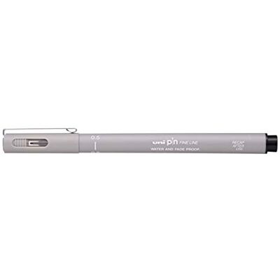 Uni-Ball PIN Marcador calibrado PIN05-200 Gris claro 0,5mm Caja 12 Uds Uni-Ball PIN Marcador calibrado PIN05-200 Gris claro 0,5mm Caja 12 Uds