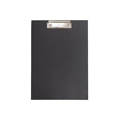 MAUL Portapapeles A4 negro vertical con pinza firme MAUL Portapapeles A4 negro vertical con pinza firme