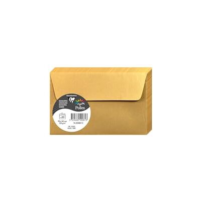 Clairefontaine 50081 C Pollen – Paquete de 20 sobres 9 x 14 cm, oro Clairefontaine 50081 C Pollen – Paquete de 20 sobres 9 x 14 cm, oro