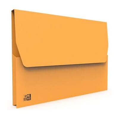 Oxford – Lote de 10 fundas VIP 24 x 32 cm, tarjeta Kraft de 240 g, capacidad para 200 hojas, color naranja Oxford – Lote de 10 fundas VIP 24 x 32 cm, tarjeta Kraft de 240 g, capacidad para 200 hojas, color naranja