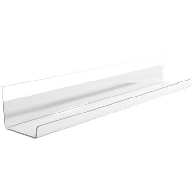 Sigel Portalápices, bandeja de acrílico transparente, fijación con adhesivo, 50 cm Sigel Portalápices, bandeja de acrílico transparente, fijación con adhesivo, 50 cm