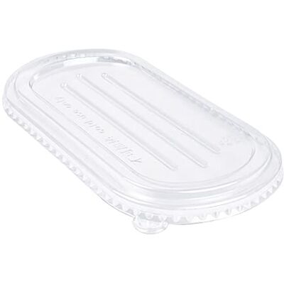 Garcia de Pou García de Pou 50 unidades Tapas Lunch Box 320.54/55 'Bionic' 1000 Ml 21,6X13,1X1,3 Cm Transparente Pet Garcia de Pou García de Pou 50 unidades Tapas Lunch Box 320.54/55 'Bionic' 1000 Ml 21,6X13,1X1,3 Cm Transparente Pet