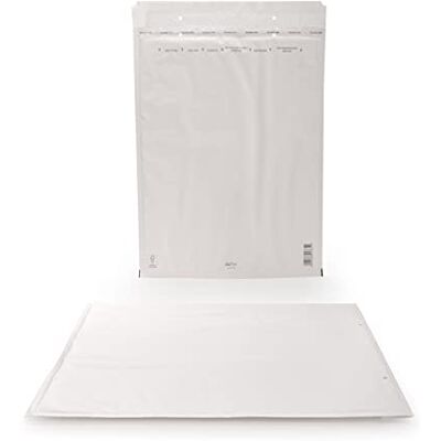 Oxford Caja de 25 fundas acolchadas autoadhesivas, 350 x 470 mm, color blanco Oxford Caja de 25 fundas acolchadas autoadhesivas, 350 x 470 mm, color blanco