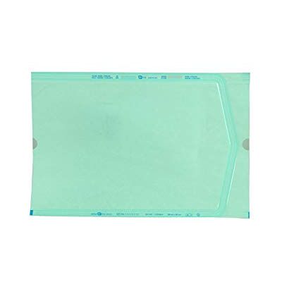 GIMA Eline-Bolsas Autoadhesivas para Esterilización por Vapor o ETO, en Papel y Film Médico, Tira Adhesiva Doble Cara y pliegue de cierre, Dimensiones Externas/Internas mm: 90x165/68x150, 2400 uds (12x200) GIMA Eline-Bolsas Autoadhesivas para Esterilización por Vapor o ETO, en Papel y Film Médico, Tira Adhesiva Doble Cara y pliegue de cierre, Dimensiones Externas/Internas mm: 90x165/68x150, 2400 uds (12x200)