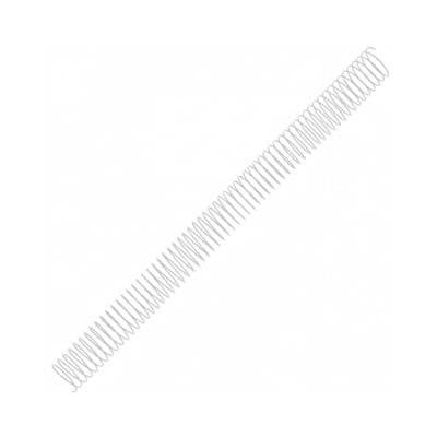 Fellowes Pack de 100 espirales metálicas, Blanco, 24 mm Fellowes Pack de 100 espirales metálicas, Blanco, 24 mm