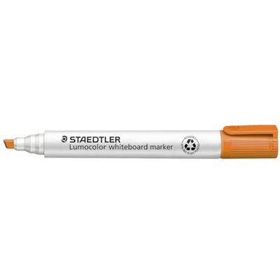 STAEDTLER 351 B-4 Lumocolor Rotulador para pizarra blanca, punta biselada, color naranja (caja de 10) STAEDTLER 351 B-4 Lumocolor Rotulador para pizarra blanca, punta biselada, color naranja (caja de 10)