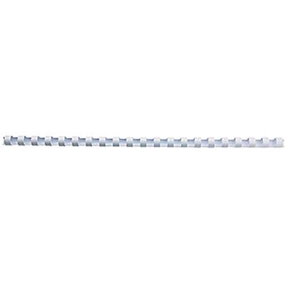 GBC 4028612 Canutillo plástico DIN A4 21 anillas 22 mm (caja 100) color blanco GBC 4028612 Canutillo plástico DIN A4 21 anillas 22 mm (caja 100) color blanco