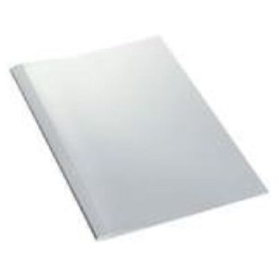 Leitz Tapas encuadernación térmica transparentes PVC 150 micras contratapa cartoncillo 245 gr. Lomo 10 mm (caja 100 ud.) color blanco Leitz Tapas encuadernación térmica transparentes PVC 150 micras contratapa cartoncillo 245 gr. Lomo 10 mm (caja 100 ud.) color blanco