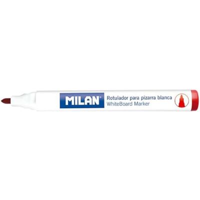 MILAN CAJA 12 ROTULADORES PARA PIZARRA BLANCA PUNTA REDONDA ROJO MILAN CAJA 12 ROTULADORES PARA PIZARRA BLANCA PUNTA REDONDA ROJO