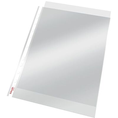 Rexel Esselte Leitz Fundas para documentos (tamaño A4, PP), color incoloro 100 Stück Rexel Esselte Leitz Fundas para documentos (tamaño A4, PP), color incoloro 100 Stück