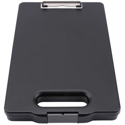 GENIE Portapapeles CL900B con compartimento de almacenamiento, color negro GENIE Portapapeles CL900B con compartimento de almacenamiento, color negro