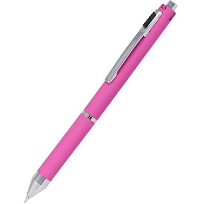 Online Multipen 4 en 1 Bolígrafo y lápiz multifunción de metal 3 x minas de bolígrafo en azul, negro y rojo, 1 x mina portaminas, incluye goma de borrar, color rosa Online Multipen 4 en 1 Bolígrafo y lápiz multifunción de metal 3 x minas de bolígrafo en azul, negro y rojo, 1 x mina portaminas, incluye goma de borrar, color rosa