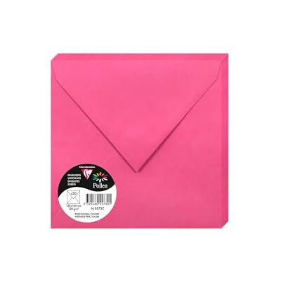 Clairefontaine 50023 C Pack de 20 sobres 16,50 x 16,50 x 0,10 cm, color fucsia 16,50 x 16,50 x 0,10 Clairefontaine 50023 C Pack de 20 sobres 16,50 x 16,50 x 0,10 cm, color fucsia 16,50 x 16,50 x 0,10