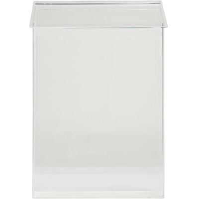 Exacompta Ref. 1 portafolletos A4 con tapa, vertical para folletos, catálogos, tamaño: 24 x 8 x 37 cm, vertical, resistente a los rayos UV. Cristal transparente Exacompta Ref. 1 portafolletos A4 con tapa, vertical para folletos, catálogos, tamaño: 24 x 8 x 37 cm, vertical, resistente a los rayos UV. Cristal transparente