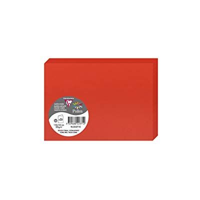 Clairefontaine 2321 C Pack de 20 sobres 11 x 15,50 x 0,10 cm, color rojo coral 11 x 15.50 x 0.10 Clairefontaine 2321 C Pack de 20 sobres 11 x 15,50 x 0,10 cm, color rojo coral 11 x 15.50 x 0.10