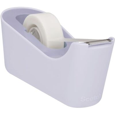 Scotch Dispensador de cinta lavanda + Magic Cinta, 1 rollo de 19 mm x 33 m Scotch Dispensador de cinta lavanda + Magic Cinta, 1 rollo de 19 mm x 33 m