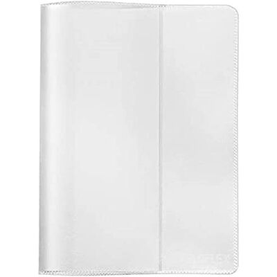 VELOFLEX Funda doble para pasaporte 192 x 130 mm, 20 unidades Funda protectora de PP, transparente, resistente a la decoloración, con bolsillo izquierda y derecha, para nuevo pasaporte VELOFLEX Funda doble para pasaporte 192 x 130 mm, 20 unidades Funda protectora de PP, transparente, resistente a la decoloración, con bolsillo izquierda y derecha, para nuevo pasaporte