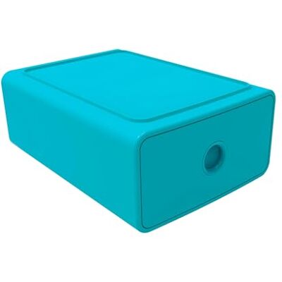 Exacompta Ref. – 1 módulo de clasificación Tiny Box 1 cajón Pop N'Co superponible – Dimensiones exteriores: profundidad 19 x ancho 26,5 x 10 cm – Colores surtidos Exacompta Ref. – 1 módulo de clasificación Tiny Box 1 cajón Pop N'Co superponible – Dimensiones exteriores: profundidad 19 x ancho 26,5 x 10 cm – Colores surtidos