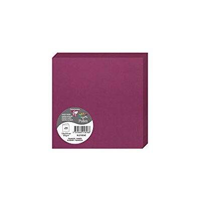 Clairefontaine 21826 C Pollen Pack de 25 Sobres dípticas 13,5 X 13,5 cm Frambuesa Clairefontaine 21826 C Pollen Pack de 25 Sobres dípticas 13,5 X 13,5 cm Frambuesa