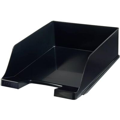 HAN Klassik Bandeja para caras y documentos XXL (C4, 255 x 348 x 105 mm), color negro HAN Klassik Bandeja para caras y documentos XXL (C4, 255 x 348 x 105 mm), color negro