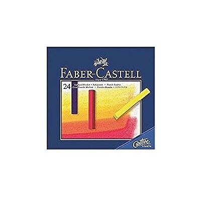 Faber-Castell Set de pasteles suaves, 24 piezas Faber-Castell Set de pasteles suaves, 24 piezas