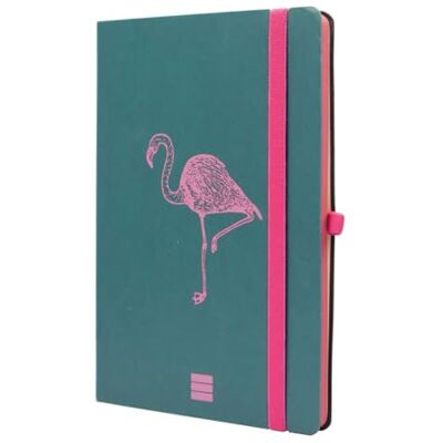 Finocam Cuaderno Design Tapa Blanda Liso Flamingo Cuaderno A5 de Hojas Microperforadas Bolsillo y Portabolígrafo 72 Hojas,Adhesivos y Plantilla Finocam Cuaderno Design Tapa Blanda Liso Flamingo Cuaderno A5 de Hojas Microperforadas Bolsillo y Portabolígrafo 72 Hojas,Adhesivos y Plantilla