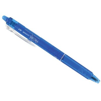 PILOT Bolígrafo de gel FriXion Ball Clicker Light Blue Medio PILOT Bolígrafo de gel FriXion Ball Clicker Light Blue Medio