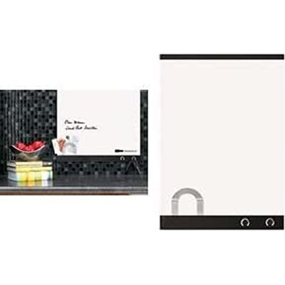 Nobo Pizarra Magnética Pequeña con Clip de Notas Sin Marco para la Pared de tu Casa u Oficina, Horizontal o Vertical, 430 x 580 mm, Nobo Pizarra Magnética Pequeña con Clip de Notas Sin Marco para la Pared de tu Casa u Oficina, Horizontal o Vertical, 430 x 580 mm,