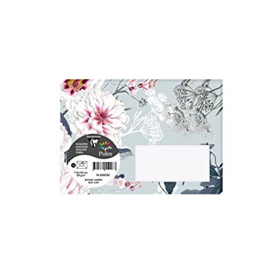 Clairefontaine – Paquete de 20 sobres impresos con borla, formato C6, 11,4 x 16,2 cm, 120 g, color azul claro, tema Botanic Garden – Invitación Efectos y Correspondencia – Gama Pollen Clairefontaine – Paquete de 20 sobres impresos con borla, formato C6, 11,4 x 16,2 cm, 120 g, color azul claro, tema Botanic Garden – Invitación Efectos y Correspondencia – Gama Pollen