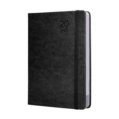 Liderpapel AGENDA ENCUADERNADA MYKONOS 15X21 CM 2024 DIA PAGINA COLOR NEGRO PAPEL 70 GR Liderpapel AGENDA ENCUADERNADA MYKONOS 15X21 CM 2024 DIA PAGINA COLOR NEGRO PAPEL 70 GR