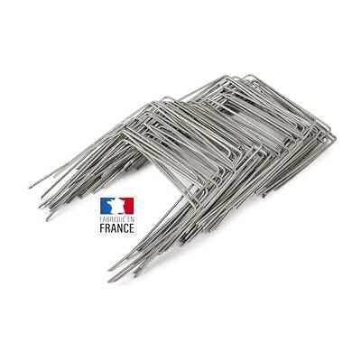 La cordeline 60 Grapas con Relleno de Acero Bruto, diámetro de 5 mm, 20 x 20 cm, Especial Suelos Duros La cordeline 60 Grapas con Relleno de Acero Bruto, diámetro de 5 mm, 20 x 20 cm, Especial Suelos Duros