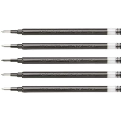 PILOT Bolígrafo de gel G2 07, 5 unidades, color negro PILOT Bolígrafo de gel G2 07, 5 unidades, color negro