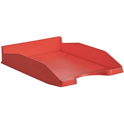 Archivo 2000 Bandeja sobremesa ecogreen plastico 100% reciclada apilable formatos DIN a4 y Folio Color Rojo Archivo 2000 Bandeja sobremesa ecogreen plastico 100% reciclada apilable formatos DIN a4 y Folio Color Rojo