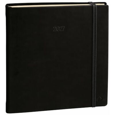 QUO VADIS Agenda 2023 EXECUTIF®PRESTIGIO SILK Multilingüe Color: Negro 16x16 cm QUO VADIS Agenda 2023 EXECUTIF®PRESTIGIO SILK Multilingüe Color: Negro 16x16 cm