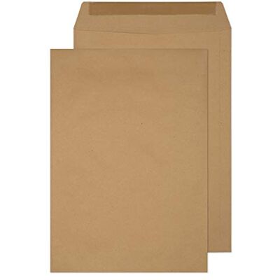 Blake Everyday sobres B4 (35.2 x 25cm) 250 unidades 120 g/m² sobres kraft con goma papelería para oficinas y manualidades modelo Blake Everyday sobres B4 (35.2 x 25cm) 250 unidades 120 g/m² sobres kraft con goma papelería para oficinas y manualidades modelo