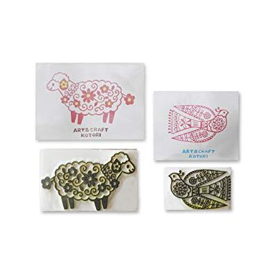 Carte Dozio Sellos japoneses Kotori f.to cm 10x12x3-2 unidades por paquete sujetos mixtos (mundo floral y/o animal) Carte Dozio Sellos japoneses Kotori f.to cm 10x12x3-2 unidades por paquete sujetos mixtos (mundo floral y/o animal)