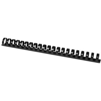 Q-Connect Canutillo Redondo 25 Mm Plástico Negro Capacidad 225 Hojas Caja De 50 Unidades Q-Connect Canutillo Redondo 25 Mm Plástico Negro Capacidad 225 Hojas Caja De 50 Unidades