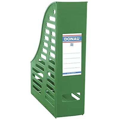DONAU PP Archivador plegable (A4, tipo A4, tipo A4, 85, polipropileno, etiqueta, una cara, color verde, formato A4, peso g/m2) no importante, ancho 85 mm DONAU PP Archivador plegable (A4, tipo A4, tipo A4, 85, polipropileno, etiqueta, una cara, color verde, formato A4, peso g/m2) no importante, ancho 85 mm
