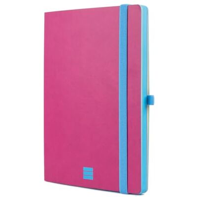 Finocam Cuaderno Modern Tapa Blanda Liso Rosa Cuaderno A5 de Hojas Microperforadas Bolsillo y Portabolígrafo 72 Hojas,Adhesivos y Plantilla Finocam Cuaderno Modern Tapa Blanda Liso Rosa Cuaderno A5 de Hojas Microperforadas Bolsillo y Portabolígrafo 72 Hojas,Adhesivos y Plantilla