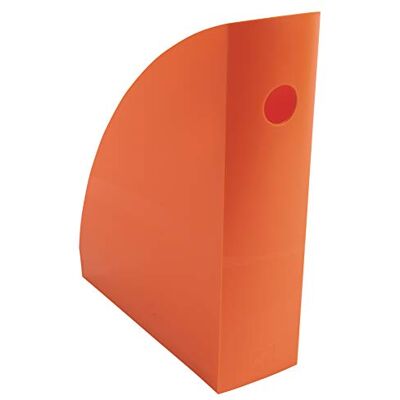 Exacompta Set de 6 Revisteros MAG CUBE Dimensiones 26,6 x 8,2 x 30,5 cm Para documentos en formato A4 y A4 maxi 25 años de garantía Color Mandarina Opaco Exacompta Set de 6 Revisteros MAG CUBE Dimensiones 26,6 x 8,2 x 30,5 cm Para documentos en formato A4 y A4 maxi 25 años de garantía Color Mandarina Opaco