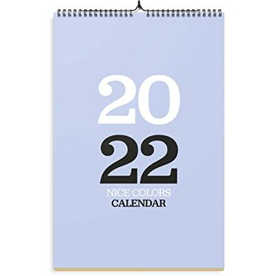 Kokonote Calendario 2022 Nice Colors Calendario minimalista 2022 Calendario 2022 pared A3 Calendario decoracion hogar Calendario pared 2022 Kokonote Calendario 2022 Nice Colors Calendario minimalista 2022 Calendario 2022 pared A3 Calendario decoracion hogar Calendario pared 2022