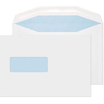 Blake Everyday sobres C5+ (16.2 x 23.8cm) 500 unidades 90 g/m² certifcado PEFC y sostenible sobres blancos con goma con ventana papelería para oficinas y manualidades modelo Blake Everyday sobres C5+ (16.2 x 23.8cm) 500 unidades 90 g/m² certifcado PEFC y sostenible sobres blancos con goma con ventana papelería para oficinas y manualidades modelo
