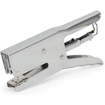 Waytex Pinza grapadora de metal para grapas 24/6 y 26/6 (cromo) Waytex Pinza grapadora de metal para grapas 24/6 y 26/6 (cromo)