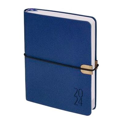 Liderpapel AGENDA ENCUADERNADA EGINA A5 2024 DIA PAGINA COLOR AZUL PAPEL 70 GR Liderpapel AGENDA ENCUADERNADA EGINA A5 2024 DIA PAGINA COLOR AZUL PAPEL 70 GR