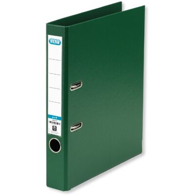 Elba Smart Pro+ 10464GN Archivador (A4, 5 cm, etiquetas reemplazables, 10 unidades), color verde Elba Smart Pro+ 10464GN Archivador (A4, 5 cm, etiquetas reemplazables, 10 unidades), color verde