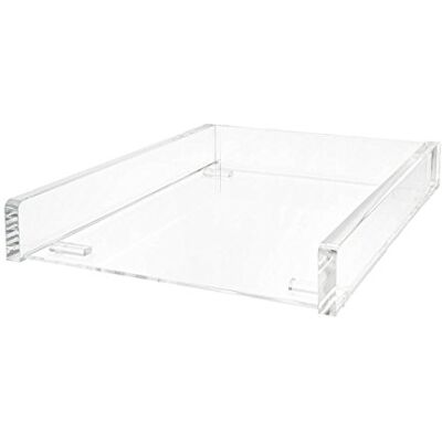Wedo Bandeja de correo apilable A4, transparente Wedo Bandeja de correo apilable A4, transparente