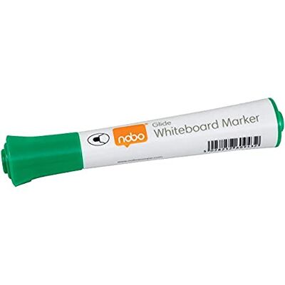 Nobo Rotuladores de Fácil Deslizamiento para Pizarras Blancas, Punta Redonda de 2 mm, Paquete de 10, , Varios Colores Nobo Rotuladores de Fácil Deslizamiento para Pizarras Blancas, Punta Redonda de 2 mm, Paquete de 10, , Varios Colores
